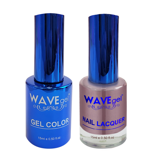 Wave WR016 Mauve Monarch - Royal Collection Gel Polish & Nail Lacquer Duo 15ml