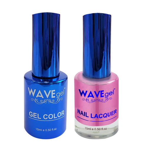 Wave WR028 Princess Bubblegum - Royal Collection Gel Polish & Nail Lacquer Duo 15ml