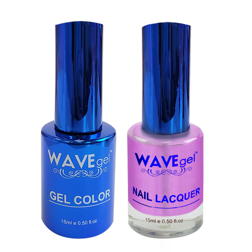 Wave WR067 Pretty in Purple - Royal Collection Gel Polish & Nail Lacquer Duo 15ml