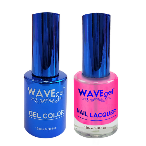 Wave WR072 Sweet Pink - Royal Collection Gel Polish & Nail Lacquer Duo 15ml