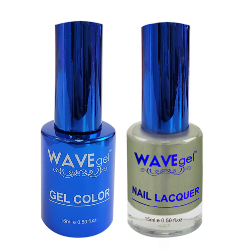 Wave WR086 Riddle Green - Royal Collection Gel Polish & Nail Lacquer Duo 15ml