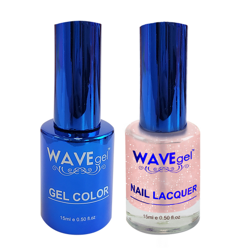 Wave WR110 Blush Royale - Royal Collection Gel Polish & Nail Lacquer Duo 15ml