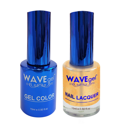 Wave WR113 It's Reigning Gold! - Royal Collection Gel Polish & Nail Lacquer Duo 15ml