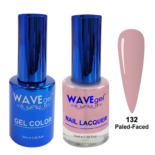 Wave WR132 Paled-Faced - Royal Collection Gel Polish & Nail Lacquer Duo 15ml