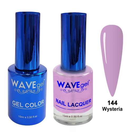 Wave WR144 Wysteria - Royal Collection Gel Polish & Nail Lacquer Duo 15ml