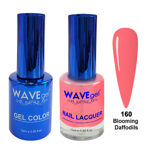 Wave WR160 Blooming Daffodils - Royal Collection Gel Polish & Nail Lacquer Duo 15ml