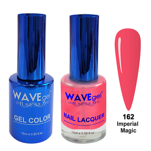 Wave WR162 Imperial Magic - Royal Collection Gel Polish & Nail Lacquer Duo 15ml