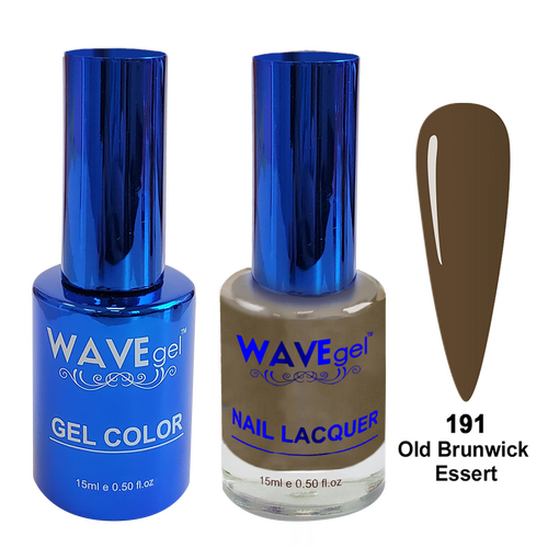 Wave WR191 Old Brunwick Essert - Royal Collection Gel Polish & Nail Lacquer Duo 15ml