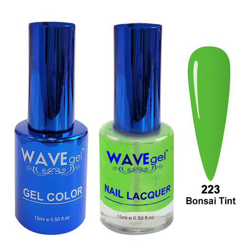 Wave WR223 Bonsai Tint - Royal Collection Gel Polish & Nail Lacquer Duo 15ml