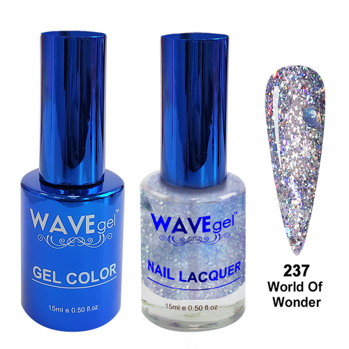 Wave WR237 World Of Wonder - Royal Collection Gel Polish & Nail Lacquer Duo 15ml