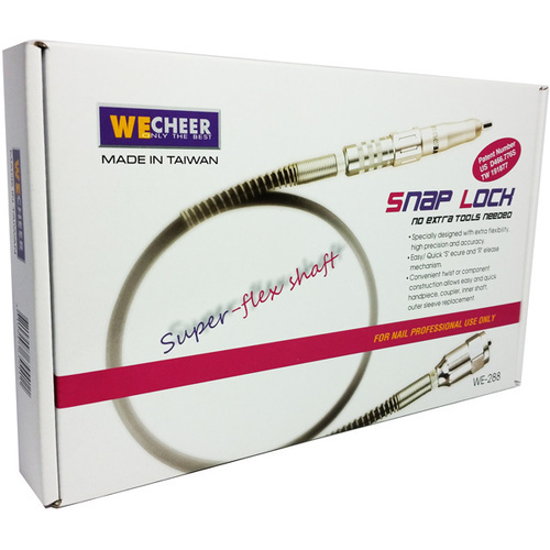 WeCheer - Snap Lock Super Flexible Shaft 3/32" Shank